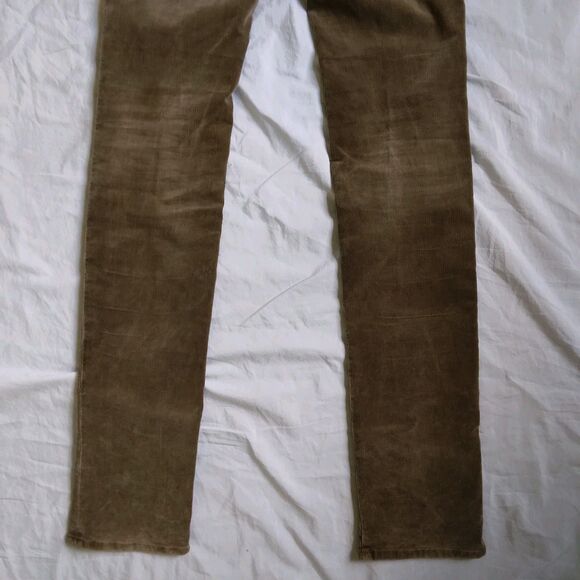 J Brand Corduroy Pants Skinny Leg Brown Retro Casual Women's 28 - Picture 10 of 11